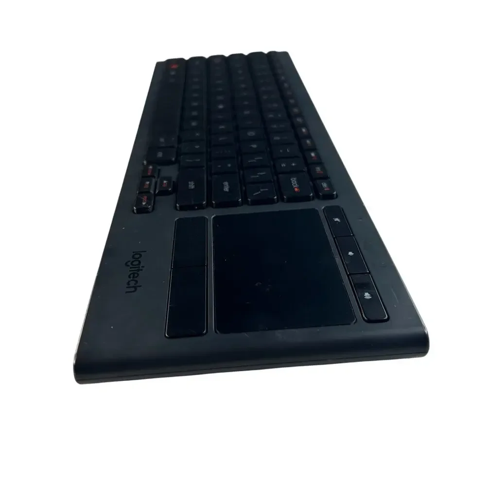 Logitech K830 Illuminated Keyboard with Built-In Touchpad and Unifying Dongle